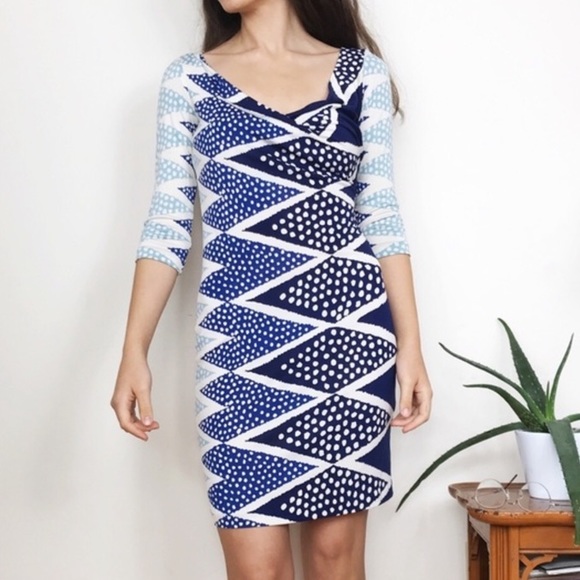 Diane Von Furstenberg Dresses & Skirts - DIANE VON FURSTENBERG Lune Silk Jersey Dress 8